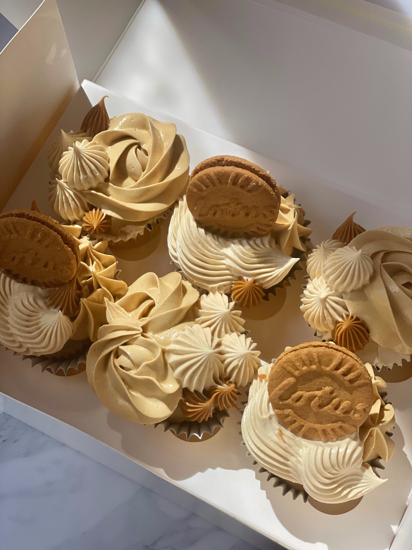 Biscoff cupcakes