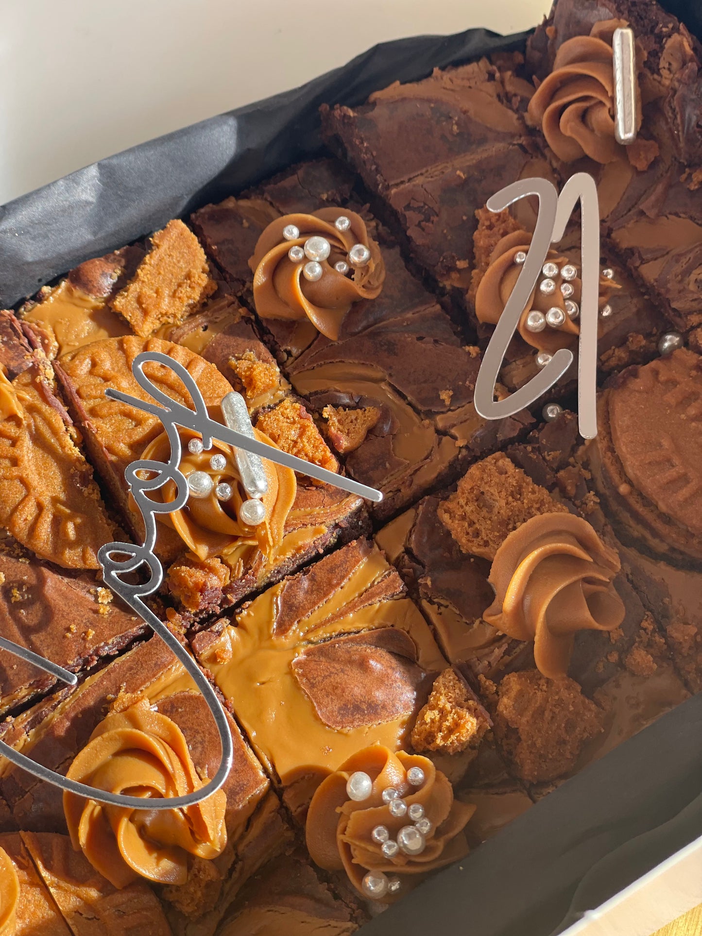 Indulgent fudgy brownies